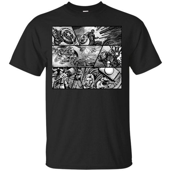 Marvel - Avengers Comic Strip marvel studios T Shirt & Hoodie