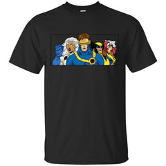XMEN - XMen Shirt 92 Wolverine Storm Cyclops Rogue Beast Marvel Comics Avengers New Mutants Logan Deadpool T Shirt & Hoodie