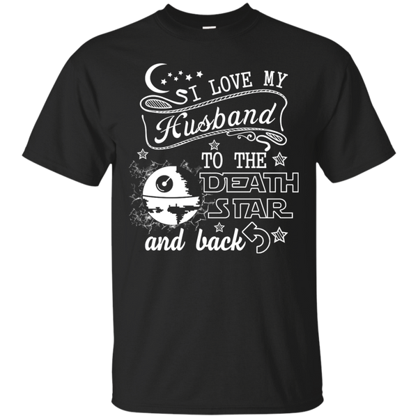 Yoga - I LOVE MY HUSBAND TO THE DEATH STAR AND BACK T shirt & Hoodie