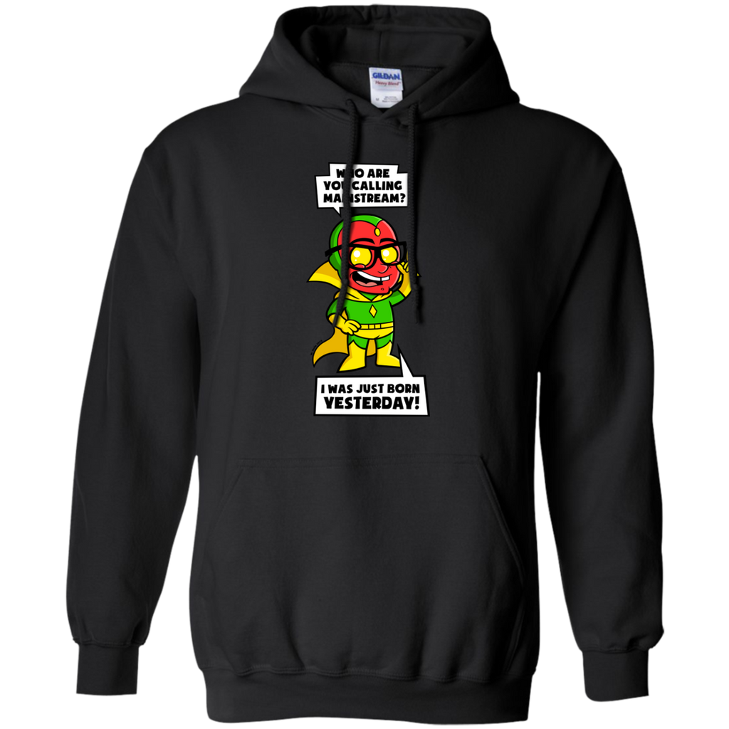 Marvel - Born Yesterday vision T Shirt & Hoodie