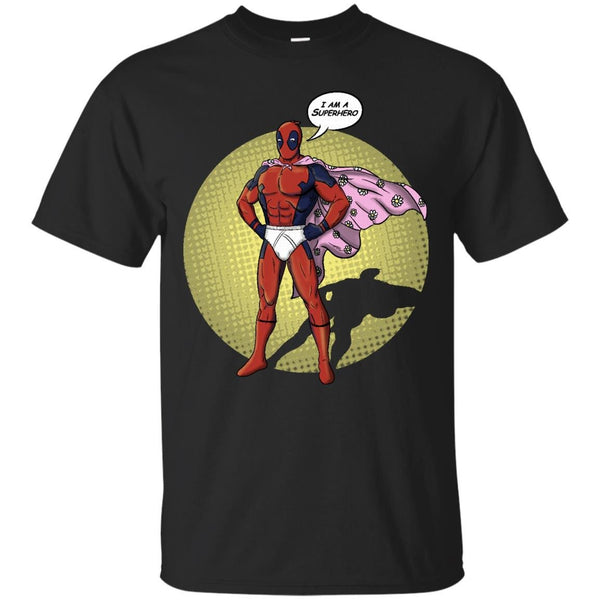 FUNNY DEADPOOL TSHIRT WADE WILSON SUPERMAN DEADPOOL - Captain Underpants T Shirt & Hoodie