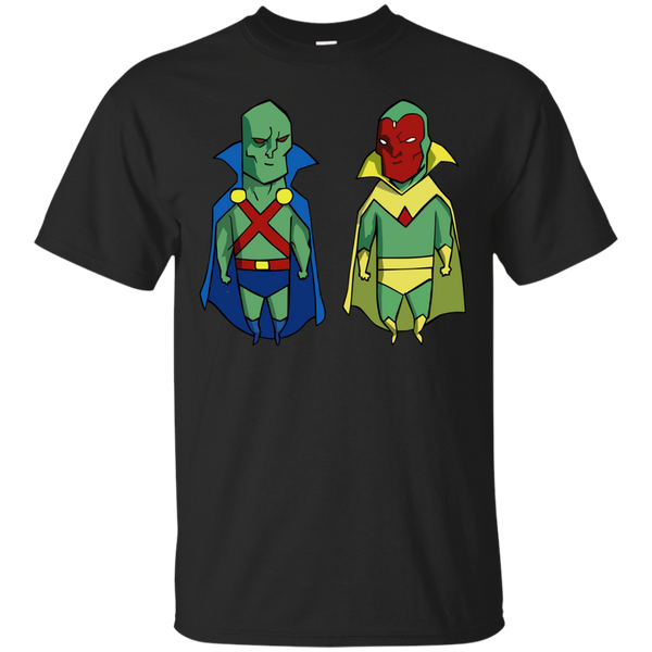 Marvel - Vision VS Martian Hunter marvel and dc T Shirt & Hoodie