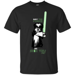 STAR WARS SHIRT - May The Force Be Shih Tzu T Shirt & Hoodie
