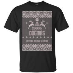 ANATOLIAN GREYHOUND - Merry Dogmas Anatolian Greyhound T Shirt & Hoodie