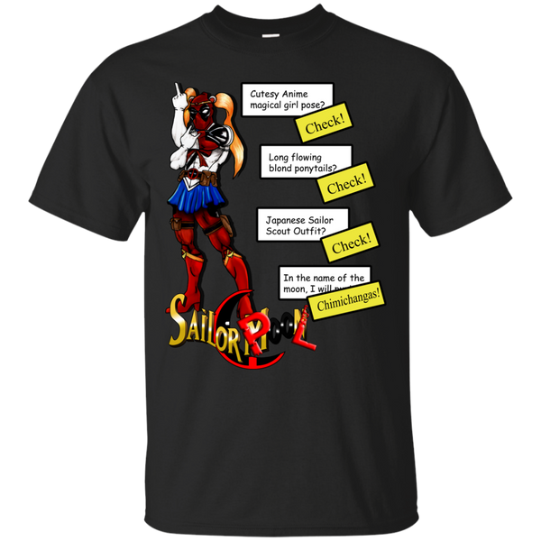 Marvel - Sailor Deadpool anime T Shirt & Hoodie