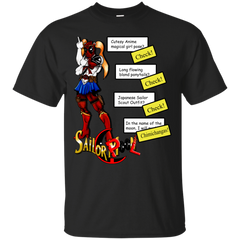 Marvel - Sailor Deadpool anime T Shirt & Hoodie