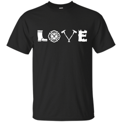 Firefighter -  love T Shirt & Hoodie