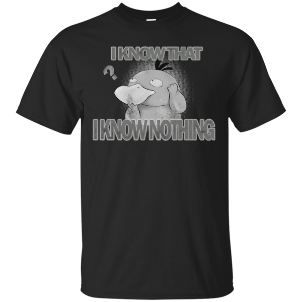 Eevee - I know nothing psyduck T Shirt & Hoodie