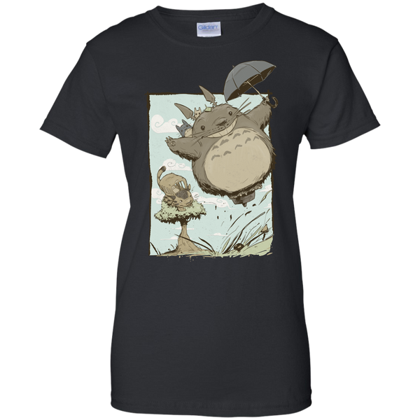 Totoro  - upup and away cartoons T Shirt & Hoodie