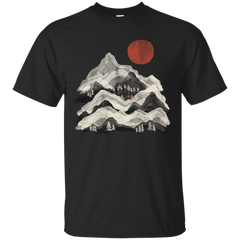 Camping - Moon Lake mountains T Shirt & Hoodie