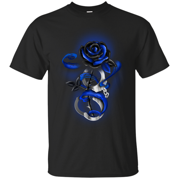 Electrician - ROSE TATTOO POLICE THIN BLUE LINE T Shirt & Hoodie