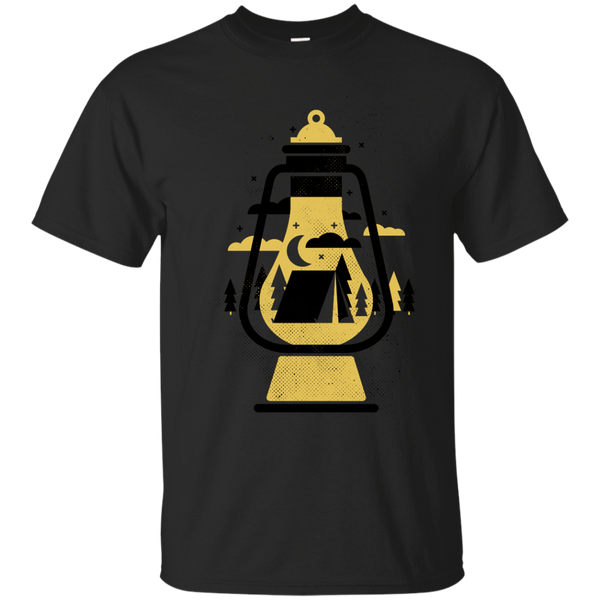 Hiking - Night Light illustration T Shirt & Hoodie