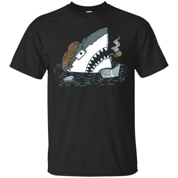 Father - The Dad Shark comb over T Shirt & Hoodie