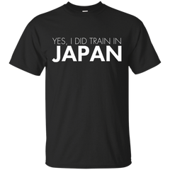 AIKIDO - Yes I did train in Japan White T Shirt & Hoodie