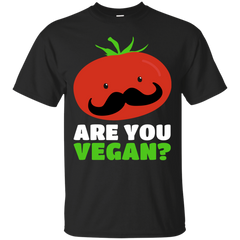 Mom - I Mustache Must Ask Are You Vegan  Cute Tomato veganism T Shirt & Hoodie