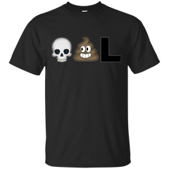 Deadpool - TSHIRT  Skull Poop L marvel comics T Shirt & Hoodie