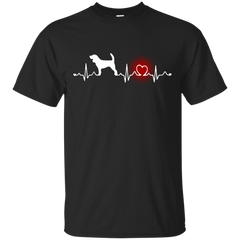 BEAGLE - Beagle Heart Beat T Shirt & Hoodie