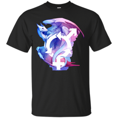 LGBT - Bigender Pride Dragon bigender pride T Shirt & Hoodie