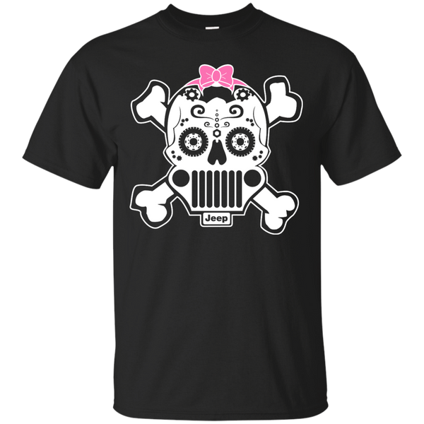 Biker - SUGAR SKULL JEEP FOR GIRLS T Shirt & Hoodie