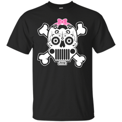 Biker - SUGAR SKULL JEEP FOR GIRLS T Shirt & Hoodie