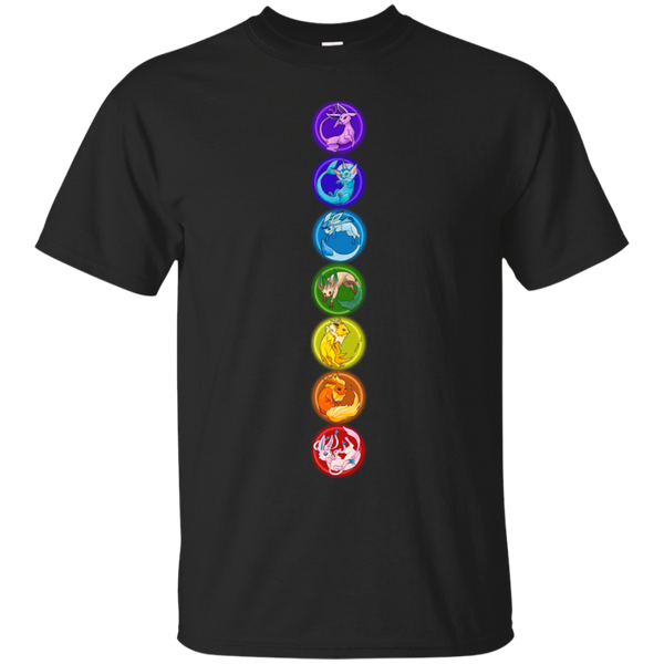 Eevee - Chakra Eevees painting T Shirt & Hoodie