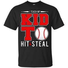BASEBALL MOM - HIT  STEAL  BASEBALL MOM T Shirt & Hoodie
