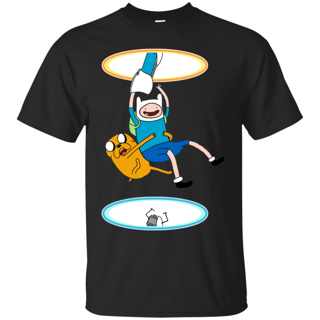 ADVENTURE TIME WITH FINN AND JAKE Portal Time T Shirt Hoodie 1920TEE