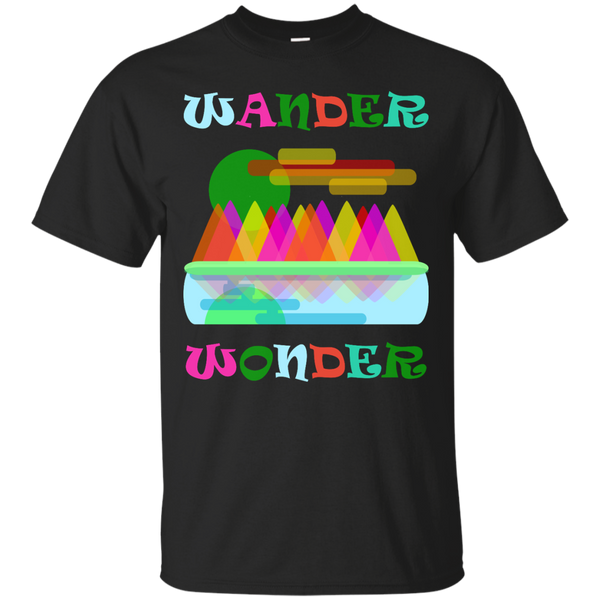 Hiking - Wanderlust Wander Wonder hiker T Shirt & Hoodie