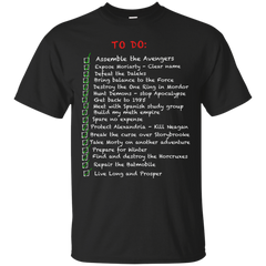 Marvel - Busy to do list V2 pop culture T Shirt & Hoodie