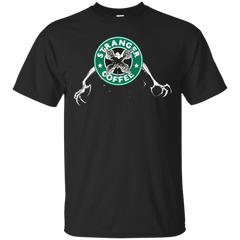 Stranger Things - StrangerCoffee starbucks parody T Shirt & Hoodie