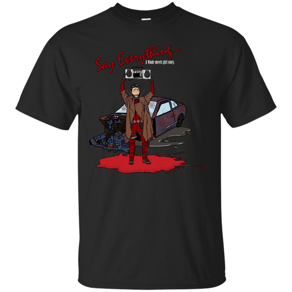 Deadpool - Say Everything pulp ficiton T Shirt & Hoodie