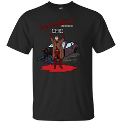 Deadpool - Say Everything pulp ficiton T Shirt & Hoodie