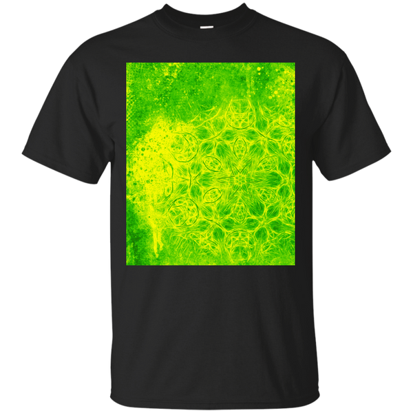 ABSTRACT - Grunge green kaleidoscope T Shirt & Hoodie