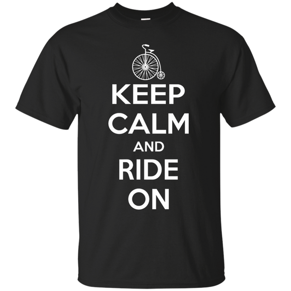 Biker - KEEP CALM AND RIDE ON T Shirt & Hoodie