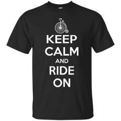 Biker - KEEP CALM AND RIDE ON T Shirt & Hoodie