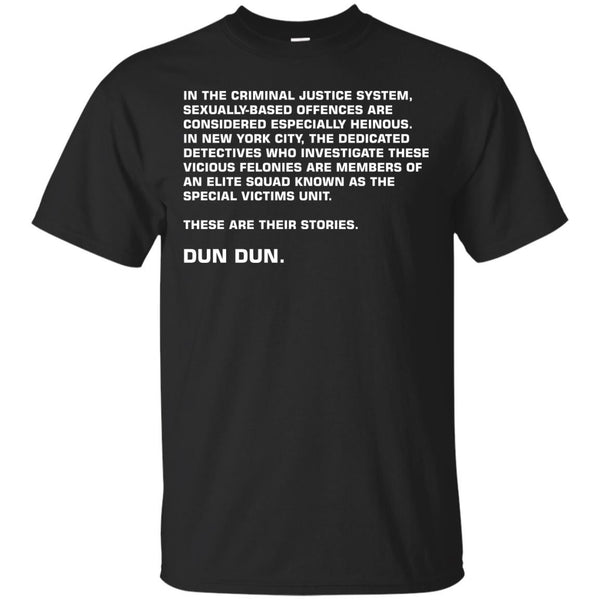 LAW AND ORDER - law and order svu T Shirt & Hoodie