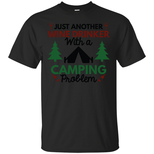 Camping - Wine Drinker Camping camping T Shirt & Hoodie