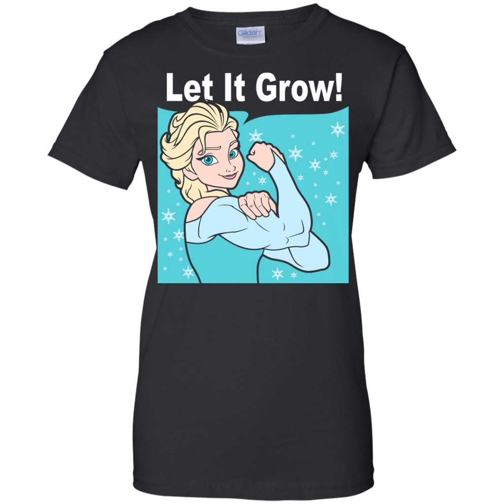 Yoga - Funny Gym Elsa Let It Grow Fitness T Shirt & Hoodie