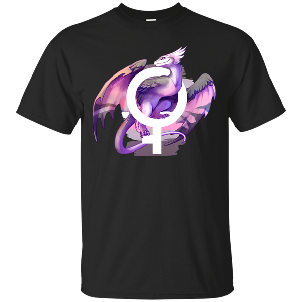 LGBT - Demigirl Pride Dragon lgbt T Shirt & Hoodie