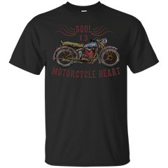 Biker - MOTORCYCLE HEART T Shirt & Hoodie
