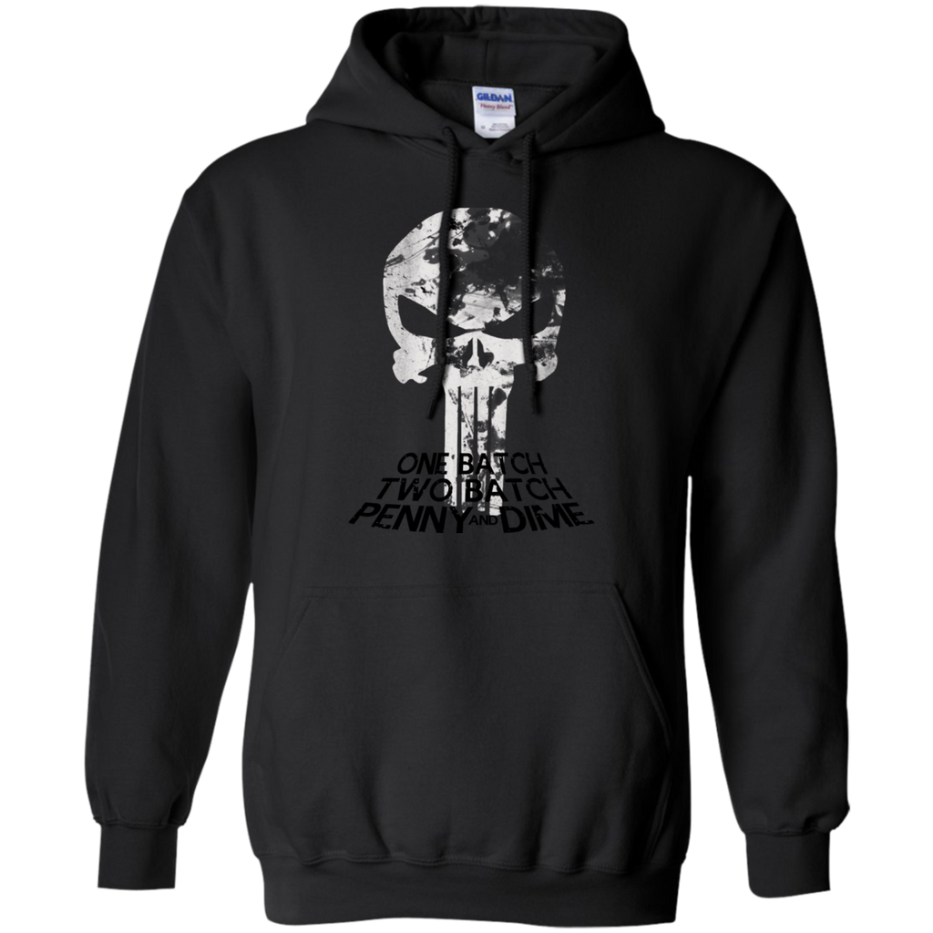 Marvel - Penny and Dime Black text punisher T Shirt & Hoodie