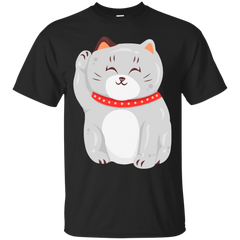 Neko Atsume - Pop Art Lucky Cat  Maneki Neko T Shirt & Hoodie