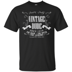 100TH BIRTHDAY - Vintage Dude 100 since 1916  100th birthday gift for men T Shirt & Hoodie