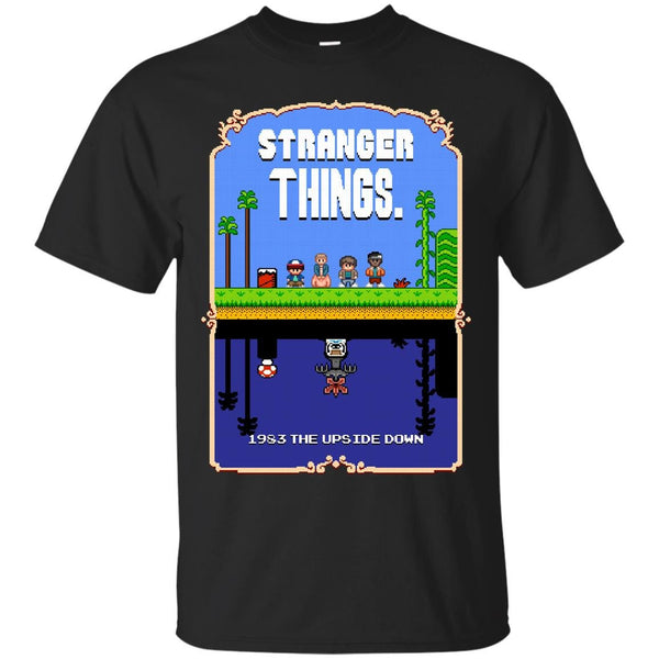 DEMOGORGON - Stranger Things Mario Bros 2 Pixel Art Mashup T Shirt & Hoodie