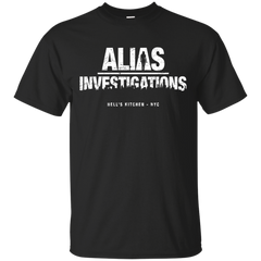 ALIAS INVESTIGATIONS - Alias Investigations aged look T Shirt & Hoodie