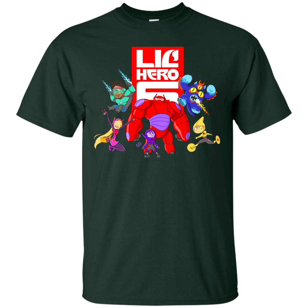 Marvel - Lil Hero 6 parody T Shirt & Hoodie
