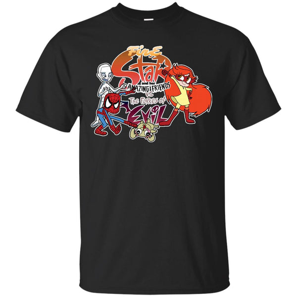 SPIDER MAN AND HIS AMAZING FRIENDS - Firestar vs the Forces of Evil T Shirt & Hoodie