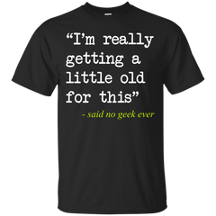 Marvel - Getting a Little Old geek T Shirt & Hoodie