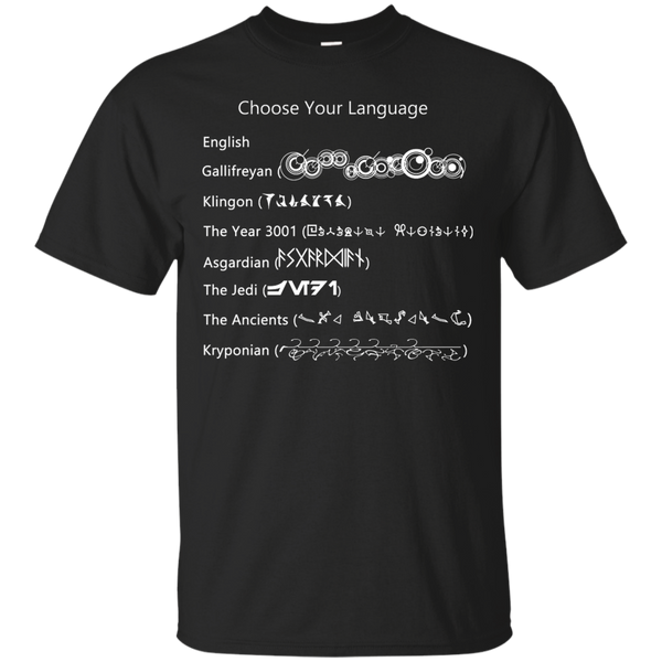 Marvel - Choose Your Language jedi master T Shirt & Hoodie