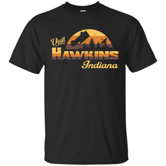 STRANGER THINGS - Visit Hawkins Indiana T Shirt & Hoodie